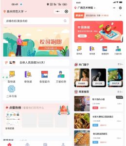 校园跑腿小程序源码 多校园版二手市场 校园圈子失物招领 食堂/快递代拿代买跑腿-〈Destiny宿命〉