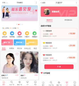 约会交友系统源码 / 支持婚恋相亲、媒婆返利、红娘系统、商城系统等-〈Destiny宿命〉