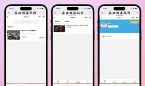 [网站源码] 二手摩托车展示小程序源码-〈Destiny宿命〉