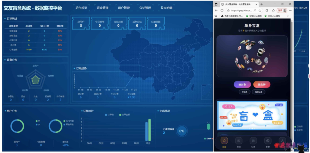 交友盲盒最/新版V2.0系统源码〈Destiny宿命〉-〈Destiny宿命〉